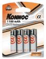 ��������� ����������������� KONNOC NIMH-06 AA Ni-�h 1100 (TEMAXIA 4)
